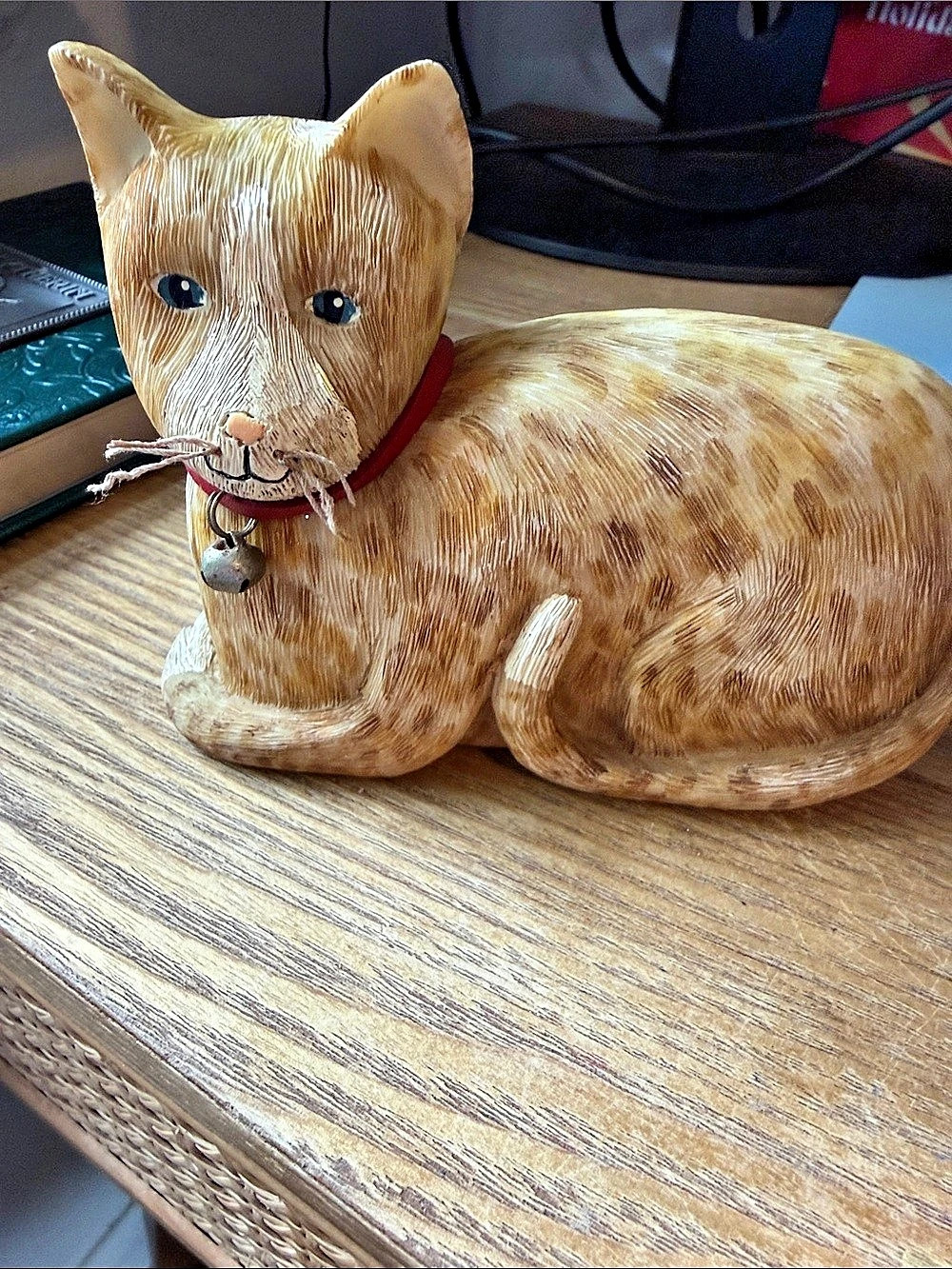 Blue Sky VC19593 Cat Figurine Brown & Cream